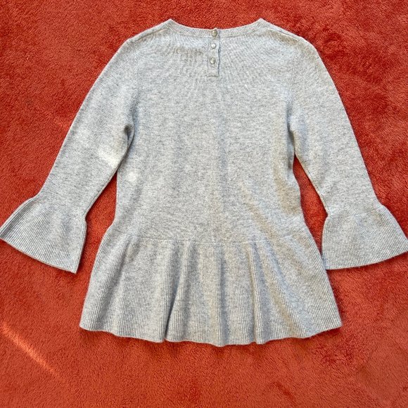 Nanette Lepore 2fly Cashmere ruffled sleeves top M - Picture 6 of 11